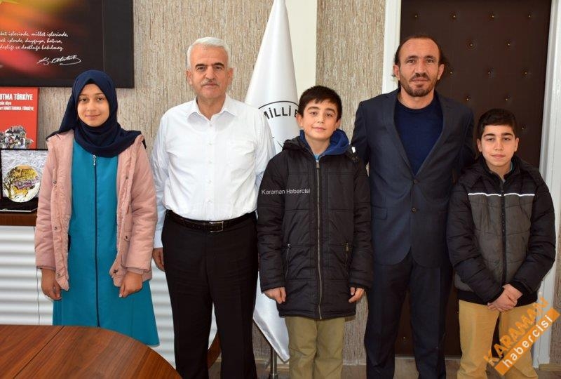 Siyer-i Nebi Yarışmasında Dereceye Giren Öğrenciler Kuntoğlu’nu Ziyaret 7