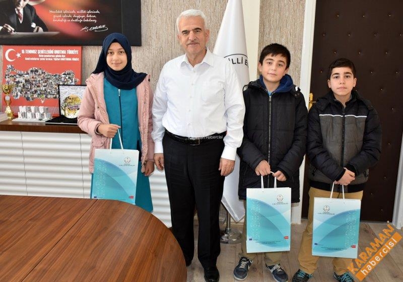 Siyer-i Nebi Yarışmasında Dereceye Giren Öğrenciler Kuntoğlu’nu Ziyaret 8