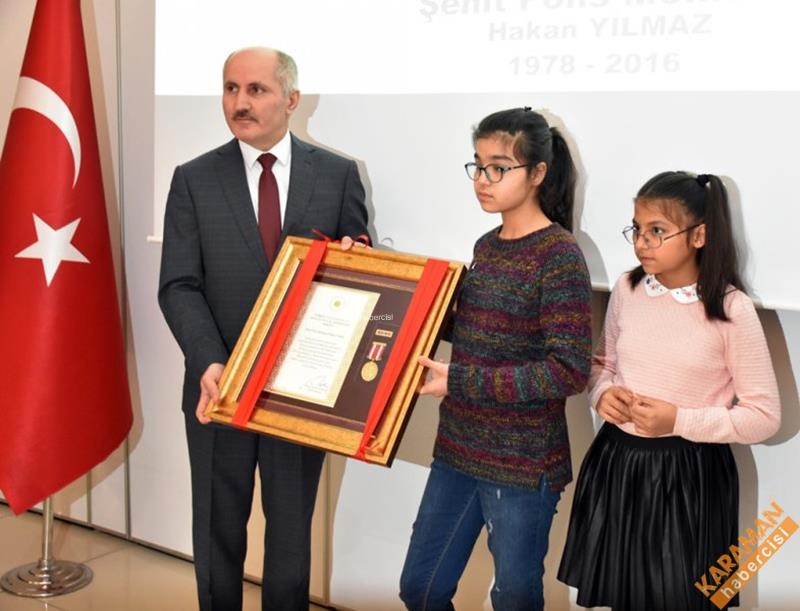 Şehit Kızlarına Devlet Övünç Madalyası ve Beratı Tevcih Edildi 3
