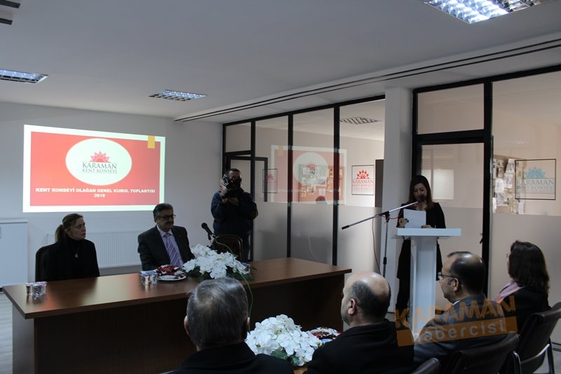 Karaman Belediyesi Kent Konseyi Olağan Genel Kurul 1