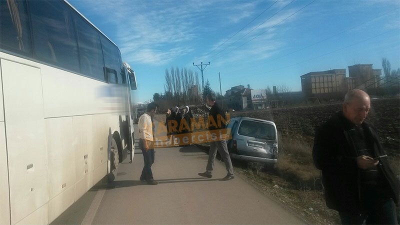 Konya Karaman Yolunda İlginç Kaza 3