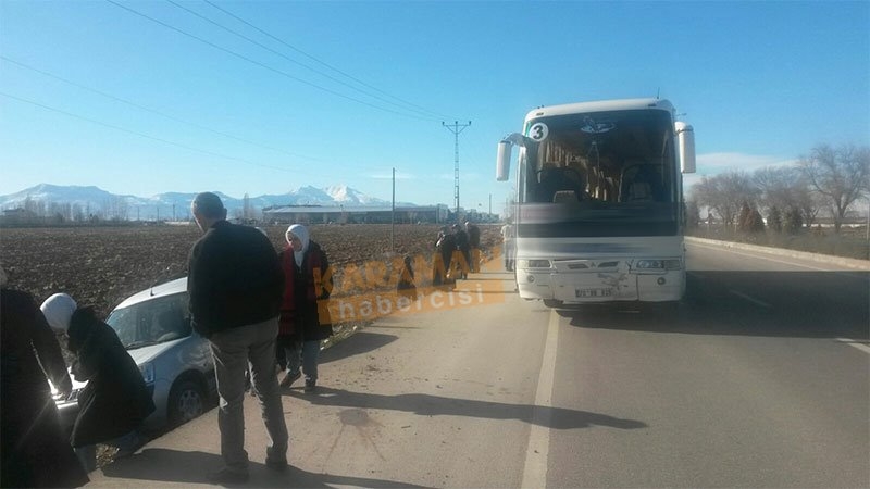 Konya Karaman Yolunda İlginç Kaza 4