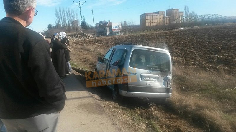 Konya Karaman Yolunda İlginç Kaza 6