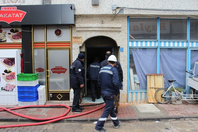 Karaman’da Bodrum Kat Yangını 3