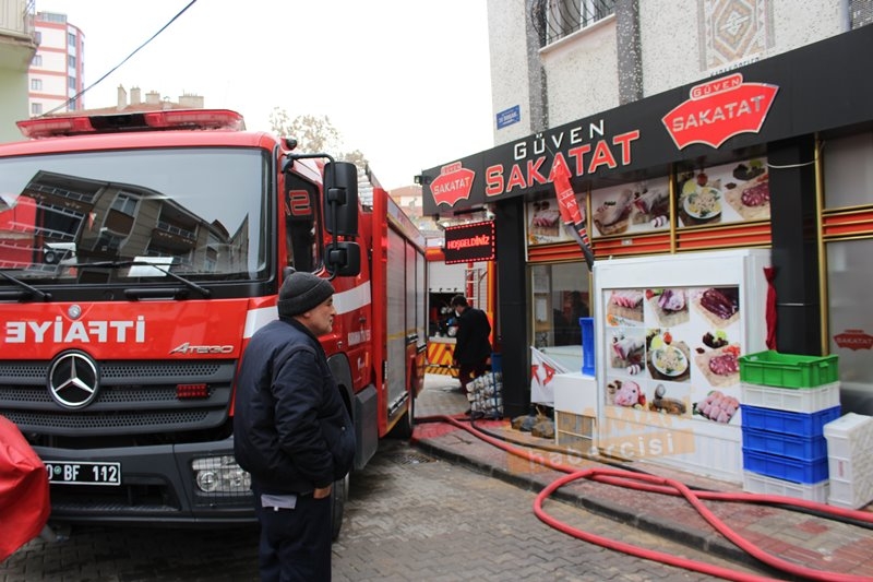 Karaman’da Bodrum Kat Yangını 4
