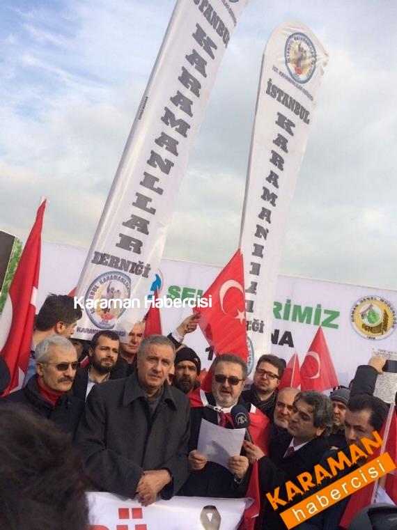 Konyalılar ve Karamanlılardan Teröre Ortak Tepki 1