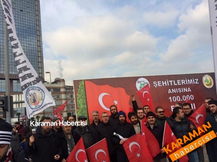 Konyalılar ve Karamanlılardan Teröre Ortak Tepki 3