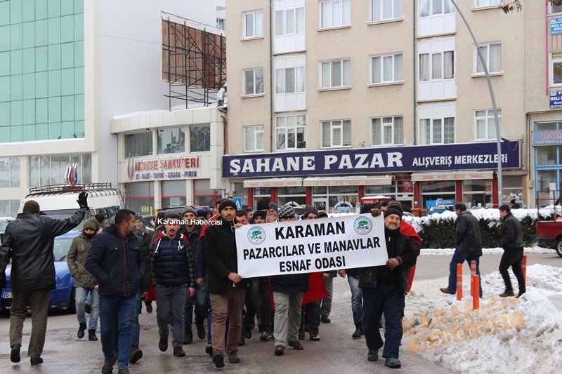Karamanlı pazarcılar gönüllü askerlik için bizde varız dediler 10