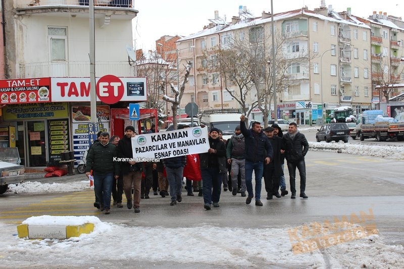 Karamanlı pazarcılar gönüllü askerlik için bizde varız dediler 4