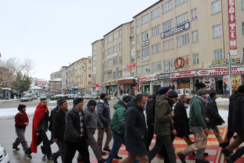 Karamanlı pazarcılar gönüllü askerlik için bizde varız dediler 9