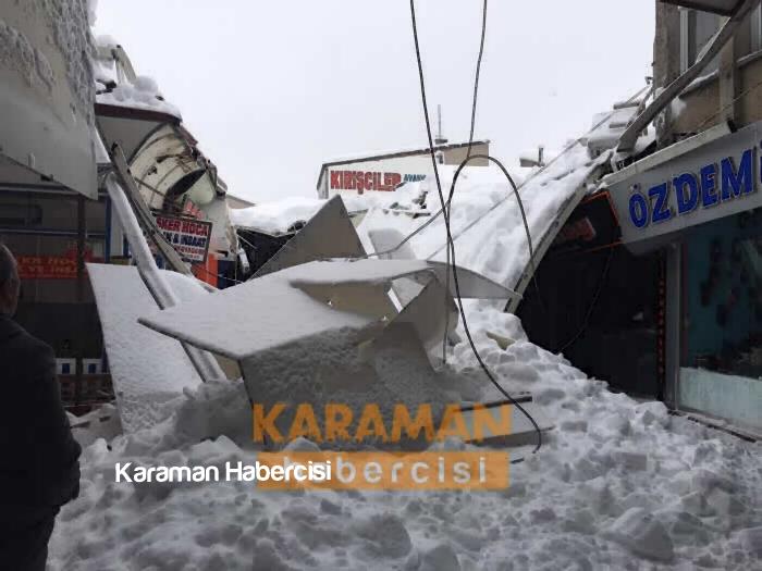 Karaman’da Esnaf Şokta 11