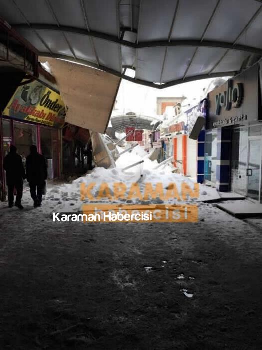 Karaman’da Esnaf Şokta 13