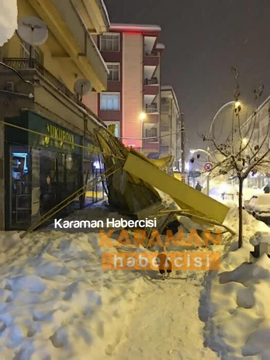 Karaman’da Esnaf Şokta 8