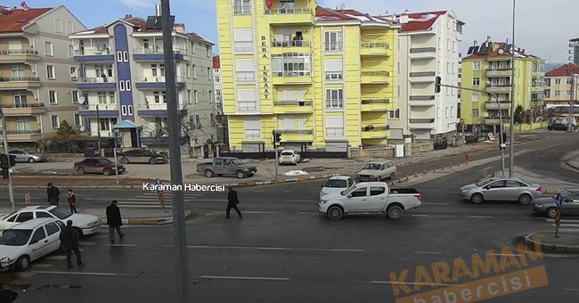 Karaman’da Zincirleme Trafik Kazası 1