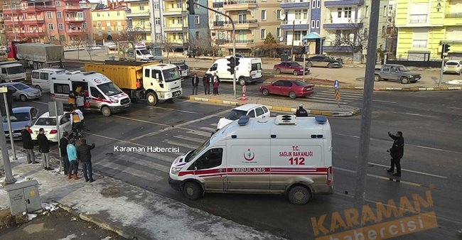 Karaman’da Zincirleme Trafik Kazası 10
