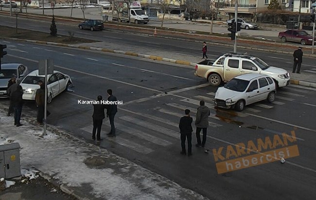 Karaman’da Zincirleme Trafik Kazası 2