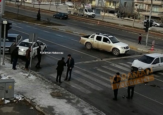 Karaman’da Zincirleme Trafik Kazası 3