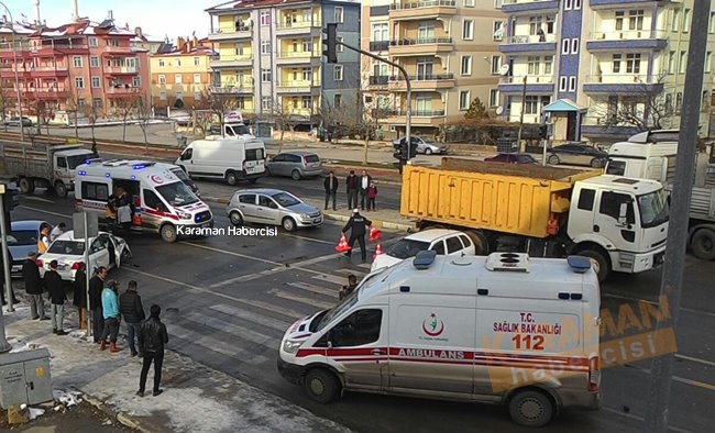 Karaman’da Zincirleme Trafik Kazası 4