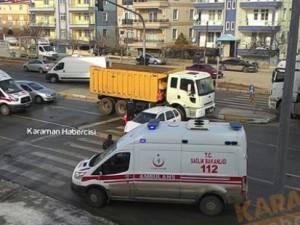 Karaman’da Zincirleme Trafik Kazası