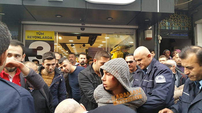 Karaman'da Caddede Başlayan Tartışma Mağazada Kanlı Bitti 3
