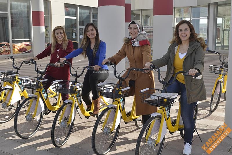 Türkiye'nin İlk 4.Nesil Paylaşımlı Bisiklet Platformu KMÜ'de 20