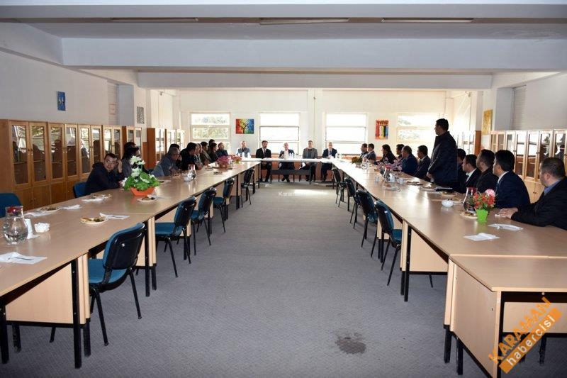 Kuntoğlu, Ermenek’te İlçe Milli Eğitim Müdürleriyle Bir Araya Geldi 10