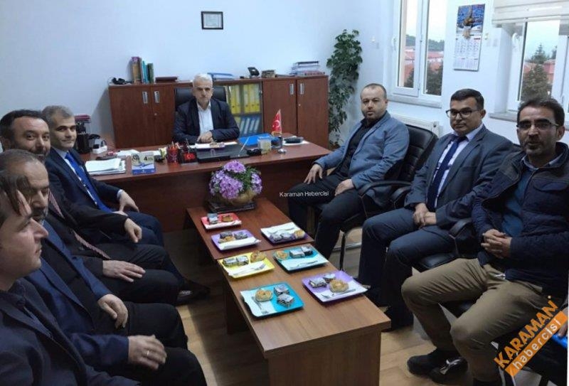 Kuntoğlu, Ermenek’te İlçe Milli Eğitim Müdürleriyle Bir Araya Geldi 15