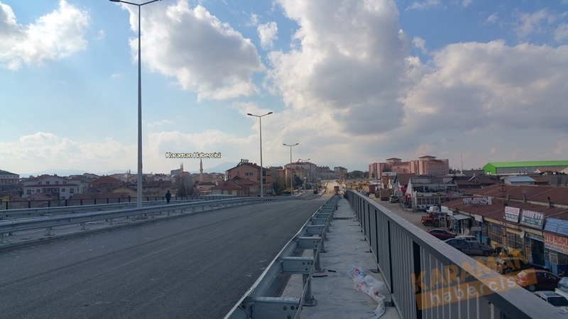 Karaman Sanayi Köprülü Kavşakta Sona Doğru 1