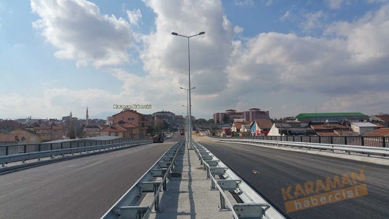Karaman Sanayi Köprülü Kavşakta Sona Doğru 2
