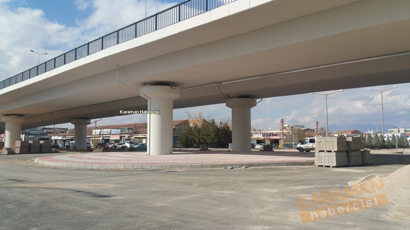 Karaman Sanayi Köprülü Kavşakta Sona Doğru 6