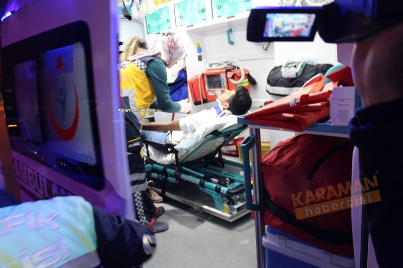 Karaman’da Trafik Kazası 4