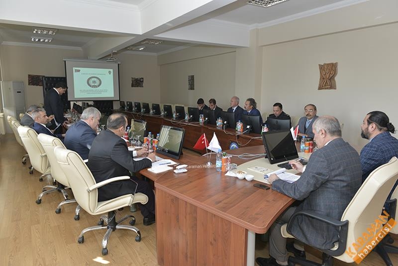 KMÜ'de Üniversite Güvenlik Koordinasyon Toplantısı Yapıldı 2