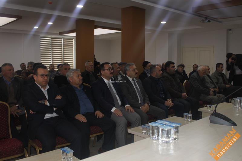 Karaman Ziraat Odası Toplantılara Devam Ediyor 3