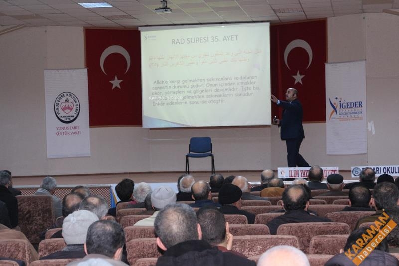 Karaman İGEDER Konferansı 1