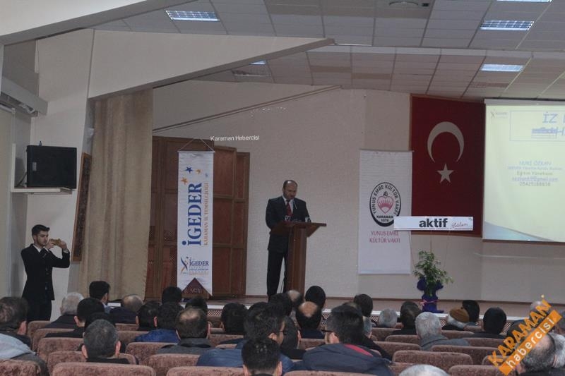 Karaman İGEDER Konferansı 16