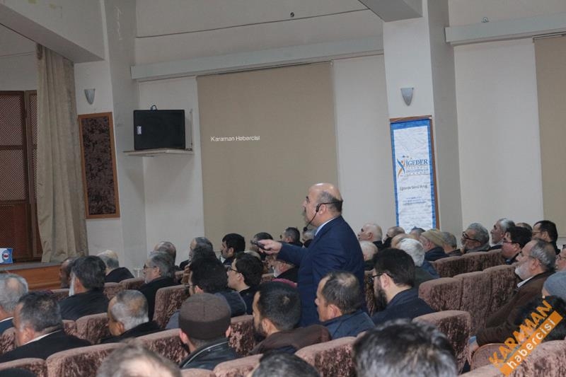 Karaman İGEDER Konferansı 9