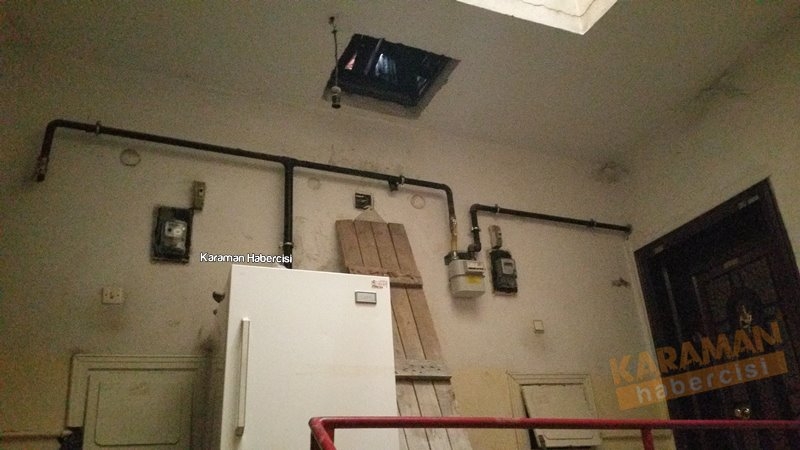 Karaman'da Apartman Boşluğuna Düşen Genç İçin Kurtarma Operasyonu 12