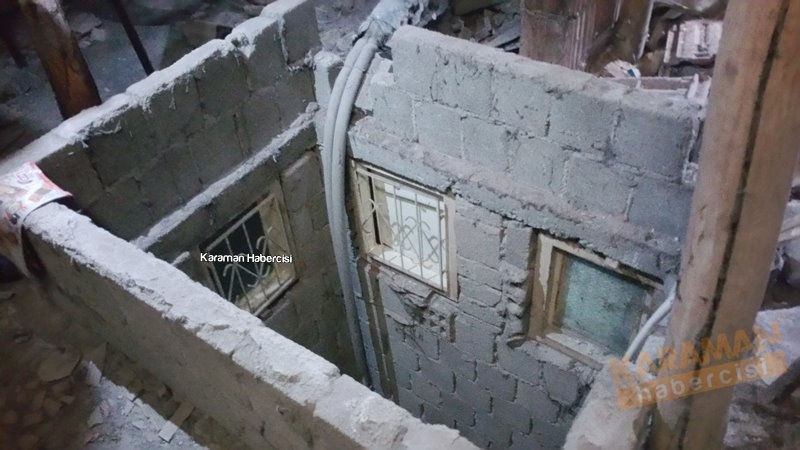 Karaman'da Apartman Boşluğuna Düşen Genç İçin Kurtarma Operasyonu 16