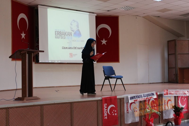 Necmeddin Erbakan Karaman'da Anıldı 14