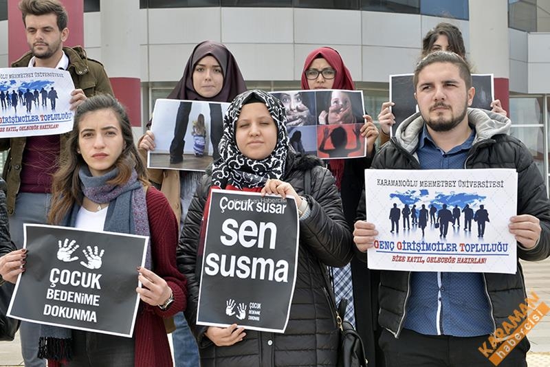 KMÜ Öğrencilerinden Her Türlü Şiddete Hayır Çağrısı 2