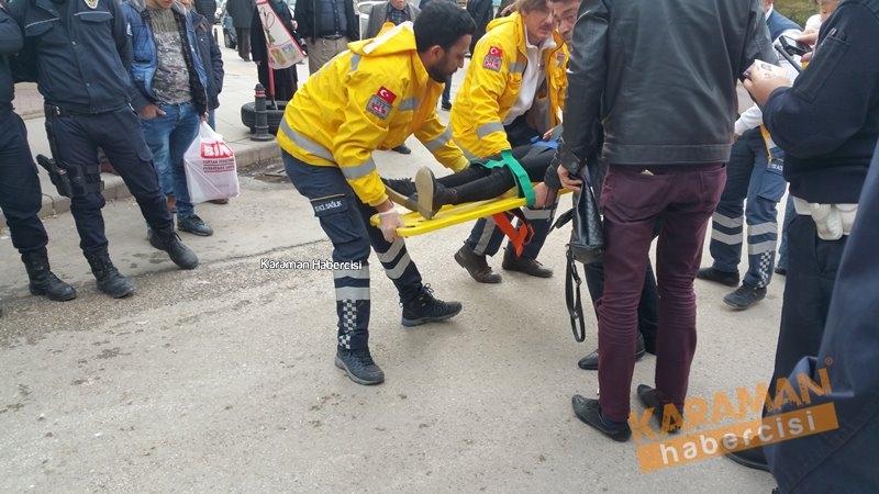 Orman Kavşağı Trafik Kazası Karaman 1