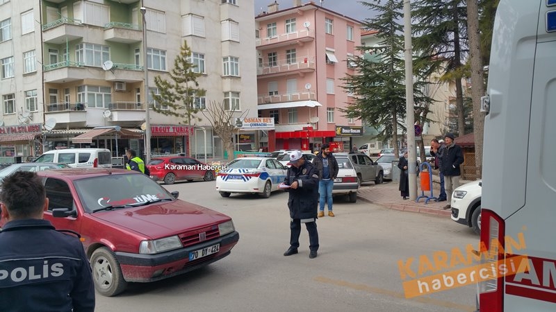 Orman Kavşağı Trafik Kazası Karaman 2