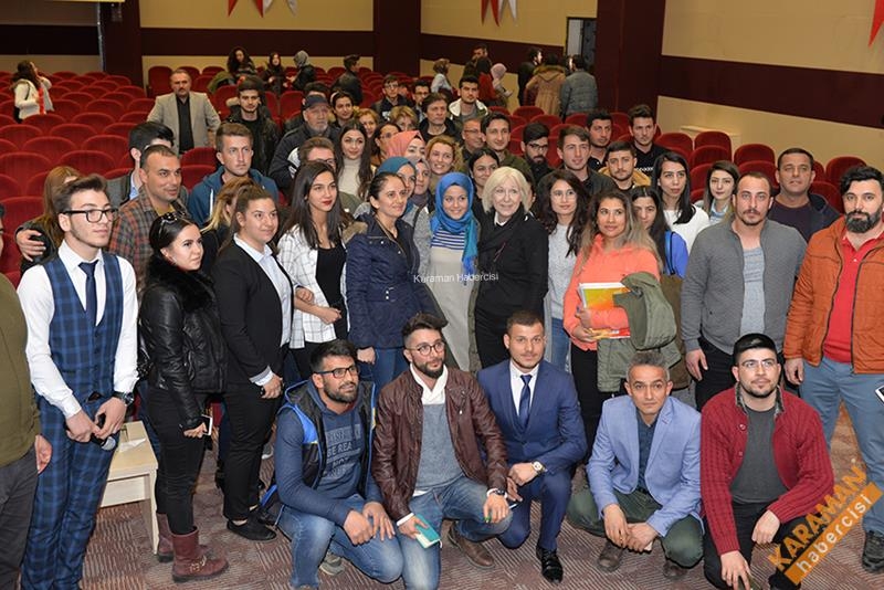 Gazeteci Banu Avar KMÜ'de Öğrencilerle Buluştu 7