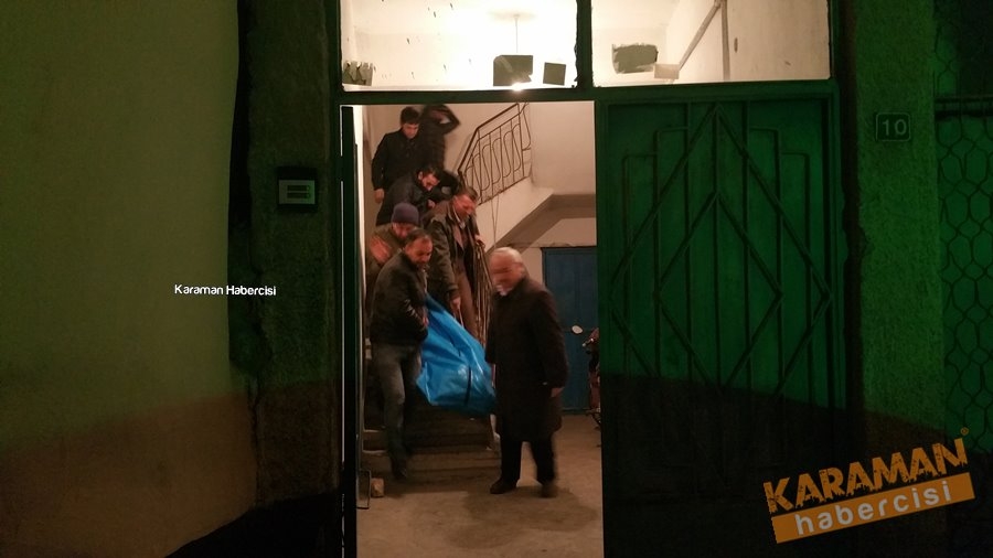 Karaman'da Ölü Bulunan Yaşlı Adam 1