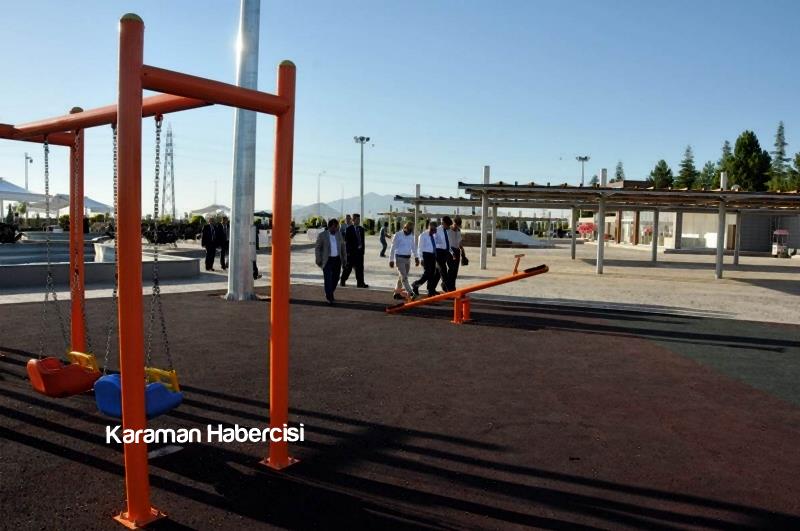 Vali Tapsız Necmettin Erbakan Parkında İncelemelerde Bulundu 1