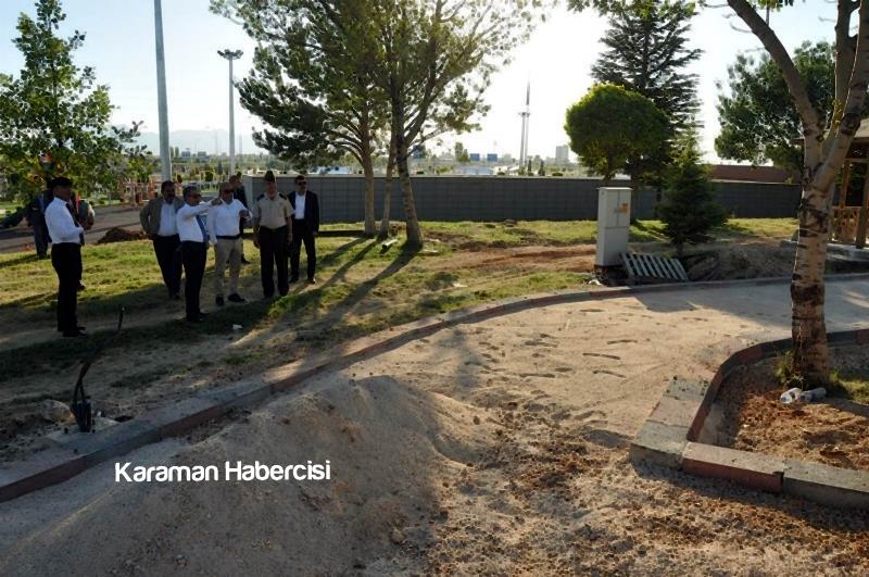 Vali Tapsız Necmettin Erbakan Parkında İncelemelerde Bulundu 2