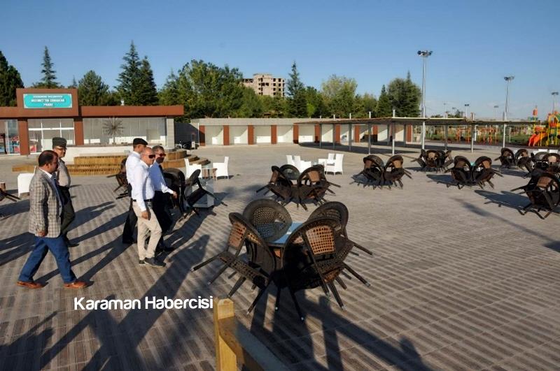 Vali Tapsız Necmettin Erbakan Parkında İncelemelerde Bulundu 3