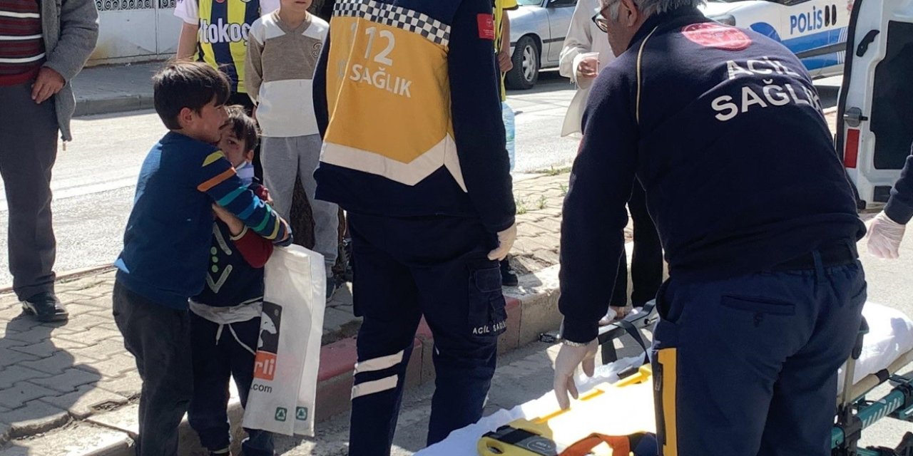 Karaman'da Yaşanan Kazada Çocuklar Zor Anlar Yaşadı