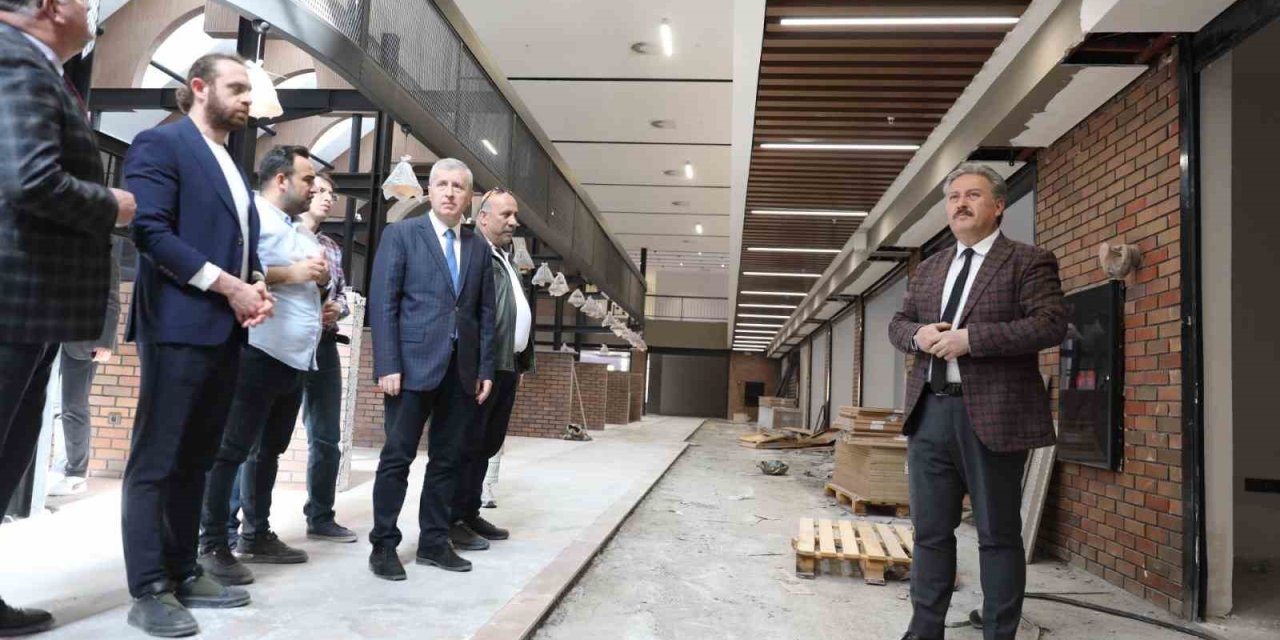 Kendine Has Mimarisi İle ‘çarşı Melikgazi’ Yakında Kapılarını Aralayacak