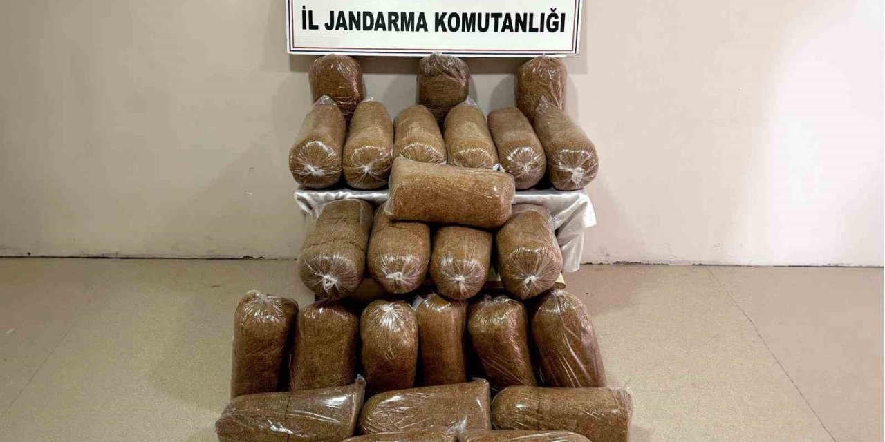 Mersin’de 290 Kilo Kaçak Tütün Ele Geçirildi